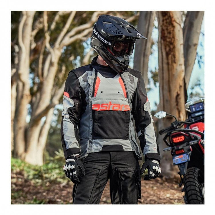 Alpinestars Halo DS Korumalı Motosiklet Montu Koyu Gri Alpinestars Halo DS Korumalı Motosiklet Montu Koyu Gri